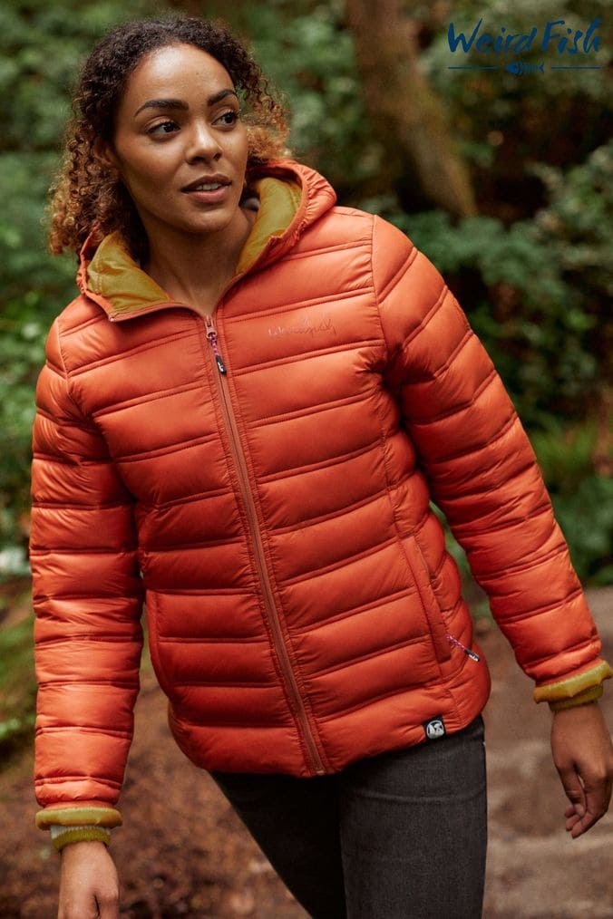 Orange puffa shop