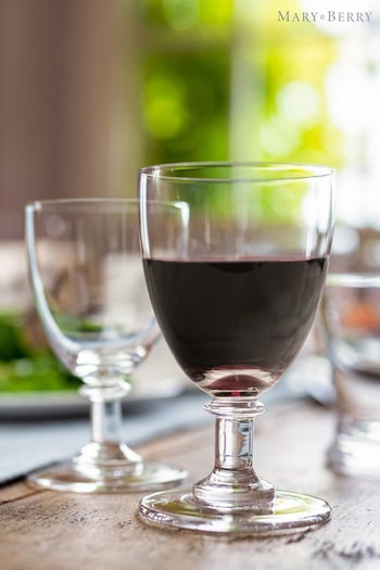 Mary Berry Set of 4 Clear Signature Red Wine Glasses (254386) | £44