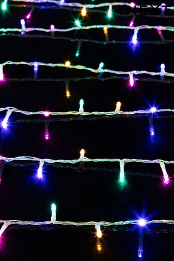 Multi 200 LED Multifunctional Clear Christmas Line Lights 15m (254504) | £18