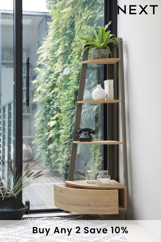 Wooden Shelves Wooden Tall Ladder Bookcases Next