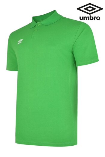 Umbro Green Junior Club Essential Polo Shirt (255119) | £10