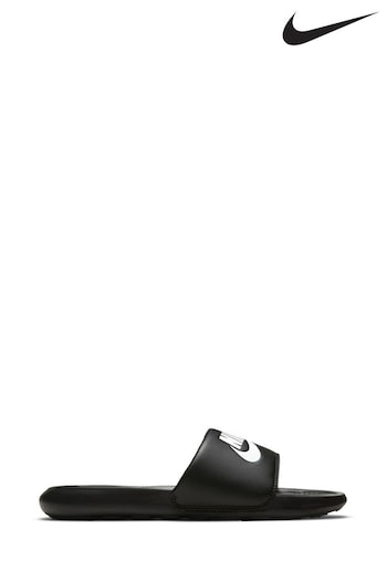 Nike Black/White Victori One Sliders (255428) | £30