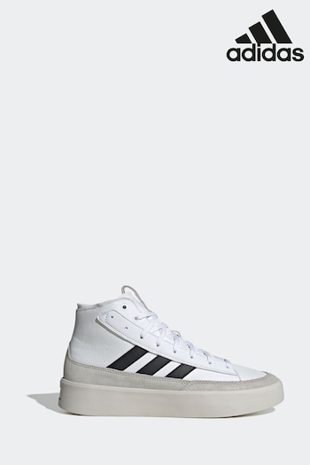 adidas White Sportswear Znsored Hi Trainers (255771) | £90
