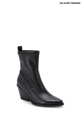 KG Kurt Geiger Sabrina Black Boots (256149) | £169