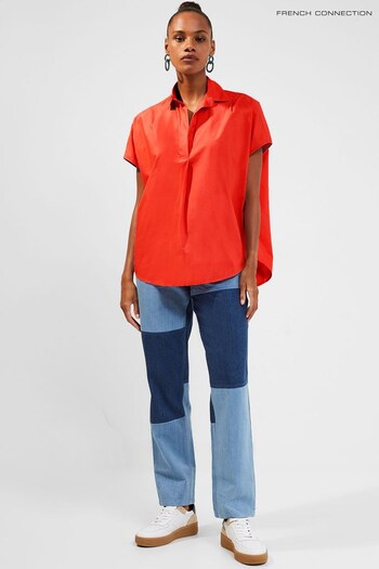 French Connection Red Rhodes Conscious Pop Shirt (256426) | £39