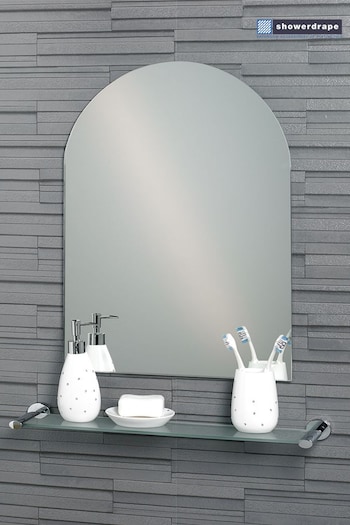 Showerdrape Hampton Small Arched Bathroom Mirror (256881) | £32.50