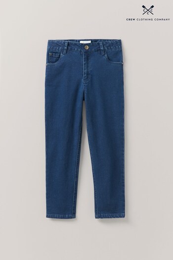 Crew confortable Clothing Company Blue Mid Wash Skinny Fit Jeans (257197) | £24 - £28