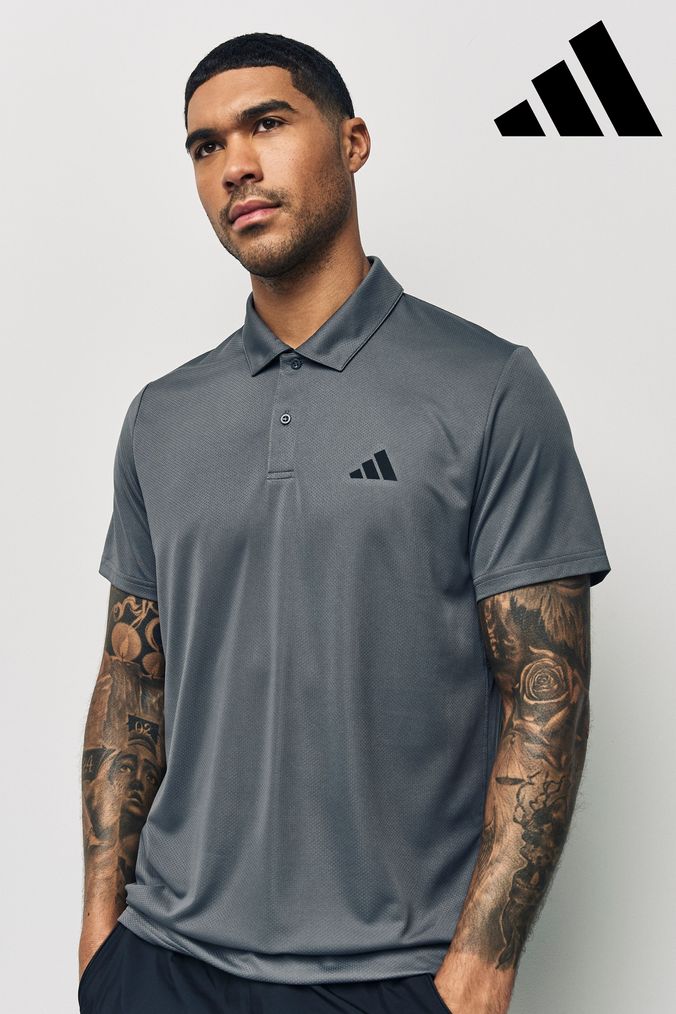 Adidas mens polo shirt deals