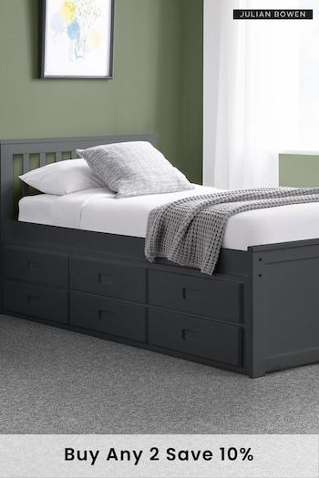 Julian Bowen Black Maisie Storage Bed (257670) | £415