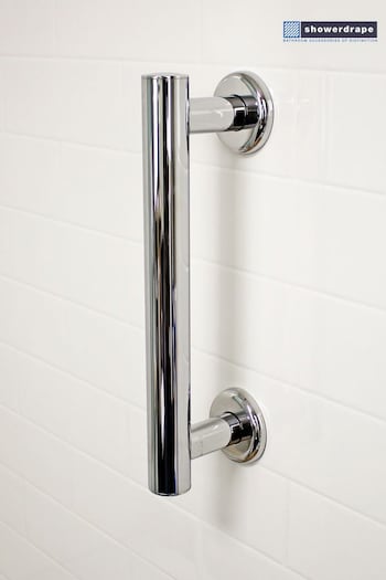 Showerdrape Excel Straight Bathroom Safety Grab Rail 30cm (258920) | £19.50