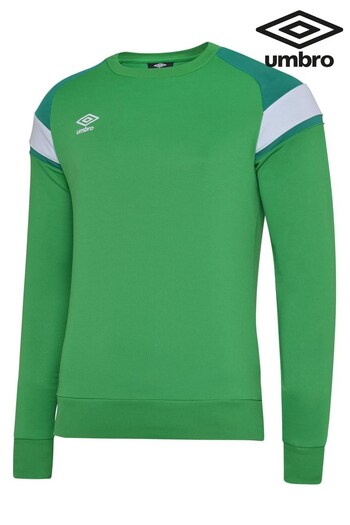 Umbro Green Junior Poly Fleece Sweatshirt (259020) | £26
