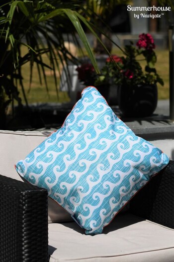 Navigate Blue Aruba Outdoor Cushion (259322) | £20