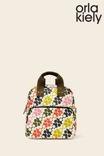 Orla Kiely Natural Mini Lotta Backpack (260219) | £140