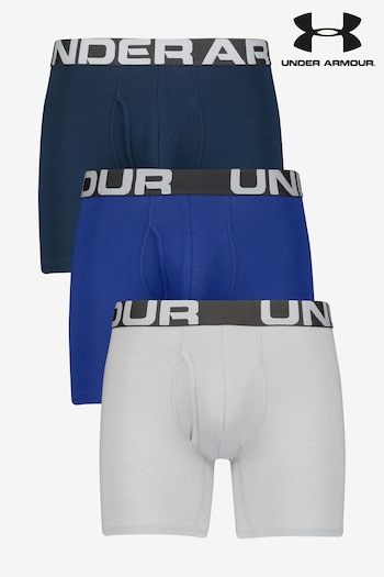 Under Armour Blue Charged Boxers 3 Pack (260536) | £36