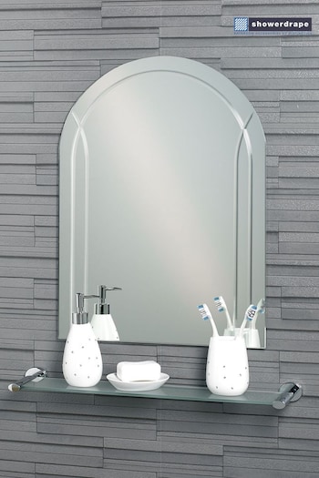 Showerdrape Soho Large Arched Bathroom Mirror (260739) | £36.50
