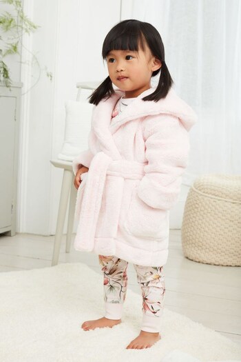 Pink Soft Touch Fleece Dressing Gown (9mths-16yrs) (260800) | £13 - £24