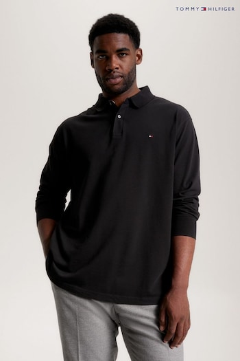 Tommy Hilfiger Big & Tall 1985 Regular Black Polo Top (261081) | £85