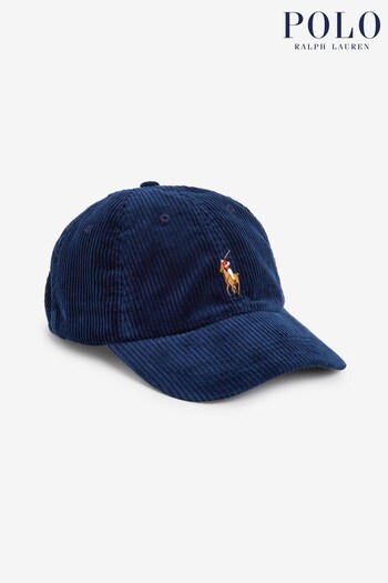 Polo Pique Ralph Lauren Corduroy Pony Logo Ball Cap (261604) | £79