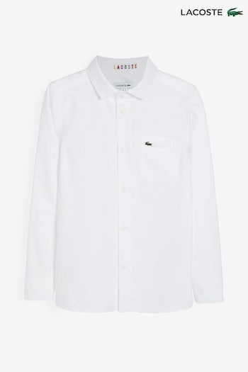 Lacoste® Kids Oxford Long Sleeve Shirt (261932) | £80
