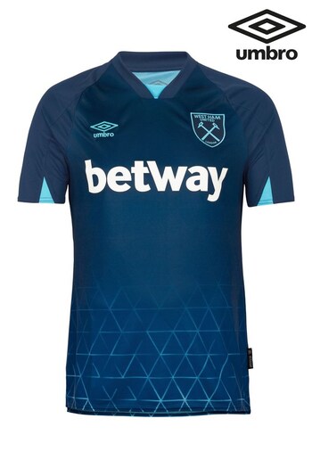 Umbro Blue West Ham 3rd Jersey Short Sleeve (261967) | £75