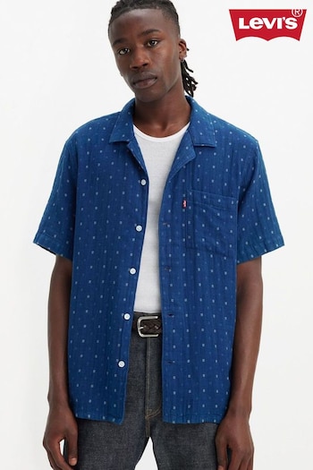 Levi's® Grid Indigo Double Cloth Sunset Camp Shirt (262655) | £50