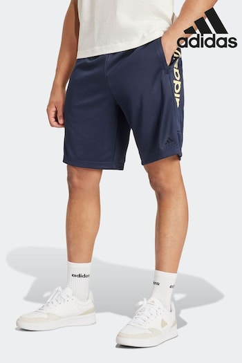 adidas Blue Tiro Wordmark Shorts (263121) | £35