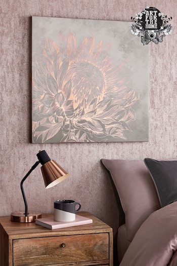 Art For The Home Grey Pretty Protea Wall Art (263304) | £38