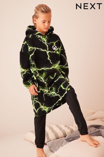 Xbox Black/Green Hooded Blanket (5-16yrs) (264511) | £23 - £30