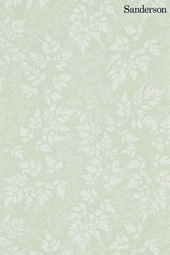 Sanderson Home Green Spring Leaves Wallpaper Wallpaper (265446) | £49