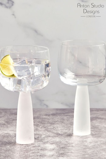 The DRH Collection Set of 2 Clear Oslo Gin Glasses (265820) | £32.50