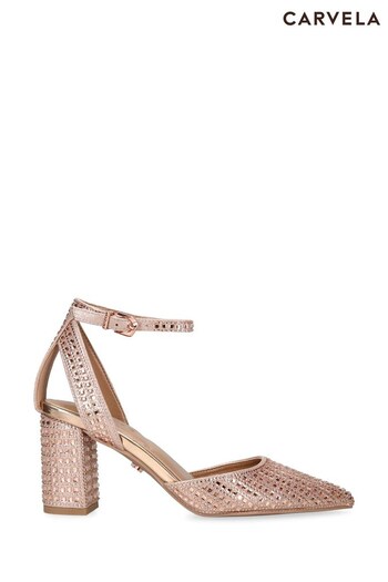 Carvela Pink Kallie Jewel Shoes (266452) | £139