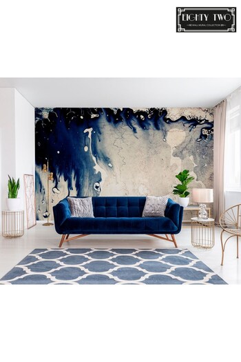 Eighty Two Blue Exclusive To JuzsportsShops Inky Wall Mural (266890) | £70