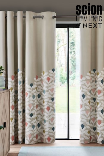 Scion Living At JuzsportsShops Natural Padukka Curtains (267076) | £50 - £90