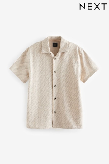 Stone Geo Short Sleeve Shirt (3-16yrs) (267128) | £12 - £17