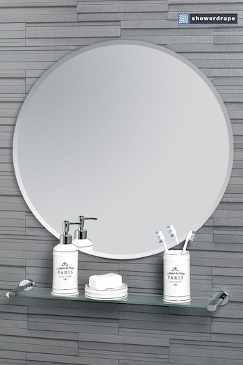 Showerdrape Fitzrovia Round Bathroom Mirror (267140) | £44
