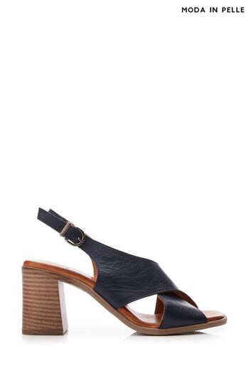 Moda In Pelle Lorilla Cross-Over Block Heel Sandals (267933) | £85