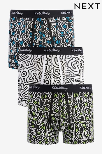 Keith Haring Pattern Hipsters Boxers 4 Pack (268096) | £20