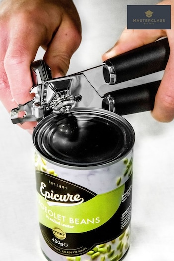 Masterclass Silver Soft Grip Can Opener (268203) | £11