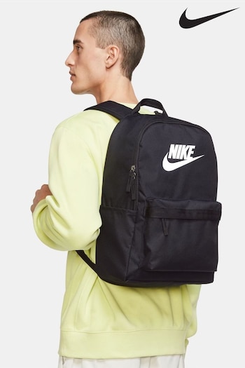 Nike Black Heritage Backpack (268508) | £25