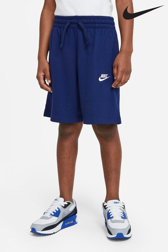 Buy Boys Blue Nike Plain Shorts Online Next UK