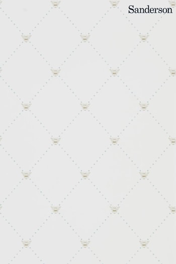 Sanderson Home Grey Nectar Wallpaper Wallpaper (269463) | £49