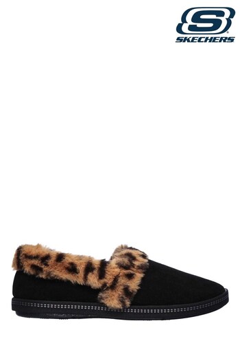 Skechers Ink Black Cosy Campfire Team Toasty Womens Slippers (270513) | £32