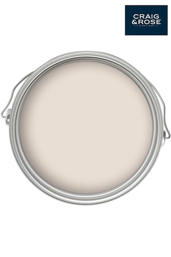 Craig & Rose White Chalky Emulsion Broken White 50ml Tester Paint (271018) | £3.50