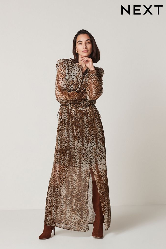 Leopard print dress tall 2025