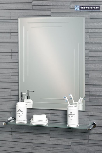 Showerdrape Chelsea Rectangular Bathroom Mirror (271701) | £36.50