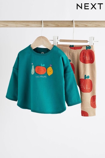 Bright Fruits Baby T-Shirt And Leggings 2 Piece Set (272067) | £12 - £14