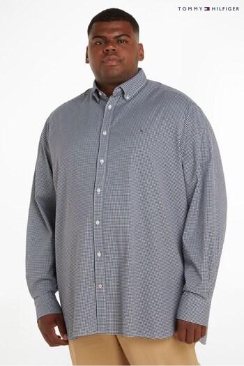 Tommy Hilfiger Blue Big & Tall Gingham Shirt (272227) | £85