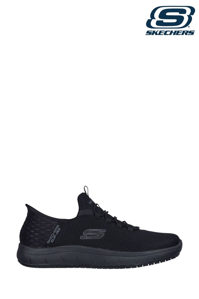 Skechers medio Black Skechers medio Mens Summits Slip Resistant Slip In (272295) | £87