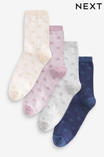 Star Ankle Socks 4 Pack (272779) | £10