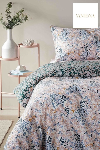 Vantona Blue Ditsy Floral Duvet Cover and Pillowcase Set (273654) | £20 - £35